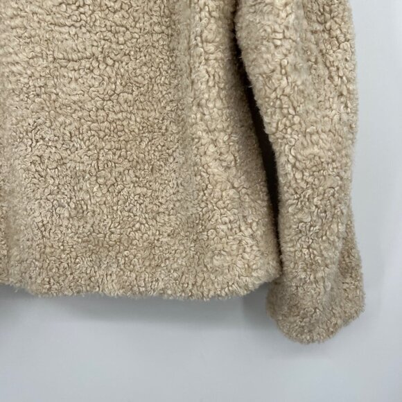 Pendleton Ladies' Fuzzy Zip Jacket Coat Teddy Bear Fall Winter Sherpa Fleece med - Picture 13 of 15
